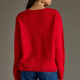 Red & White Merry Sweater