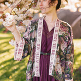 Make A Wish Pixie Duster Cropped Kimono w Wishbone Dandelion