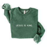 JESUS IS KING Graphic Sweatshirt