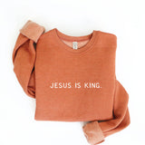 JESUS IS KING Graphic Sweatshirt