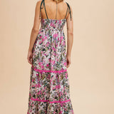 Cotton Floral Maxi Dress