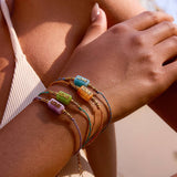 Sunkiss 18K Gold Non-Tarnish Love Braided Bracelet