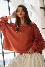 Open Back Sweater