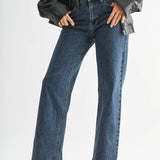 Retro Straight Leg Jeans