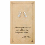 J.R.R. Tolkien Quote Stars Post Earrings