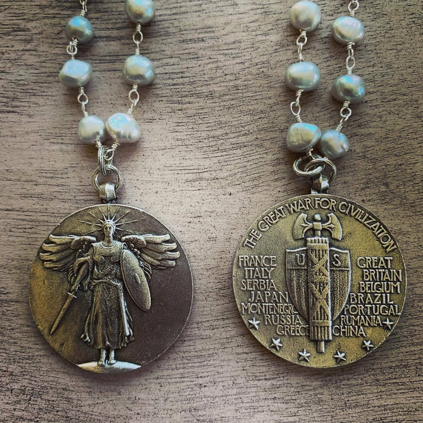 St. Michael Pendant Necklace