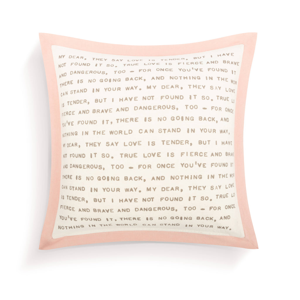 "Dear You" Throw Pillow