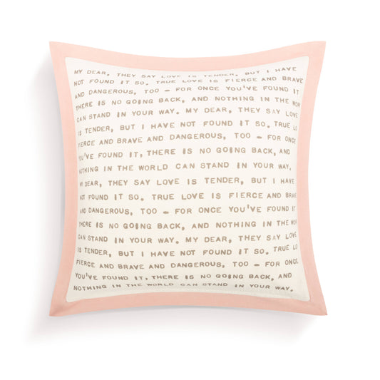 "Dear You" Throw Pillow