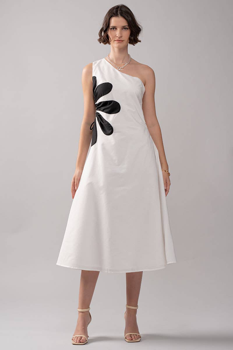 Medallion Bell Sleeve Dress