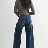 Weathered Blue Jeans