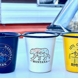 "Find Your Wild" Enamel Reusable Candle