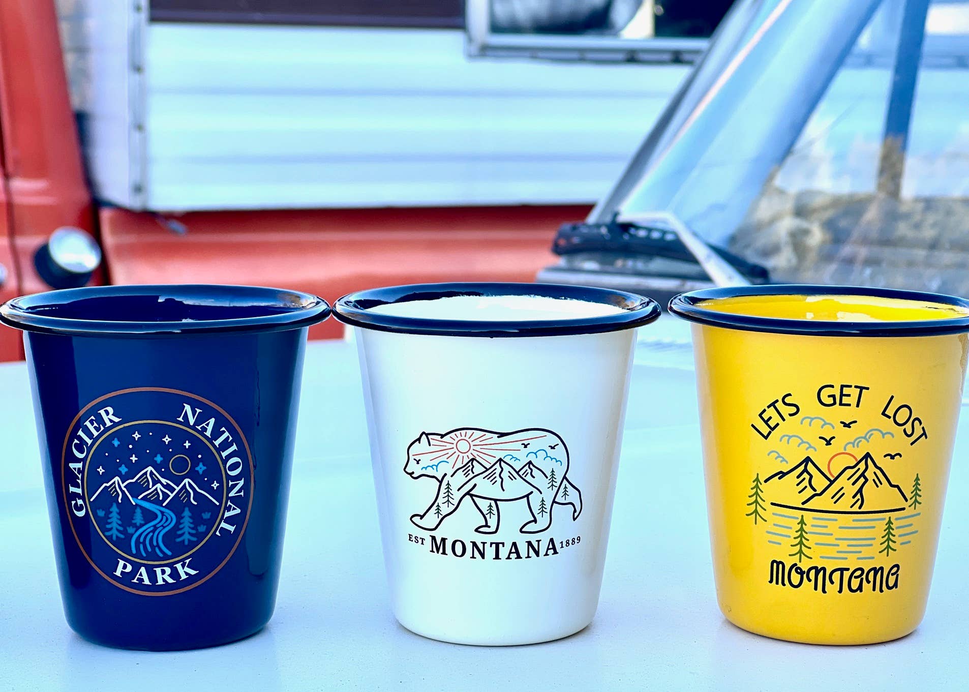 "Find Your Wild" Enamel Reusable Candle