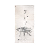 Deep In Their Roots - Botanical Hand Painted Wall Hanging