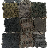 Block Print Vel Mughal Flower Pillow