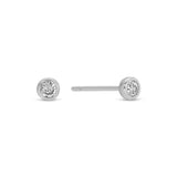 Heart Velvet Stud Set
