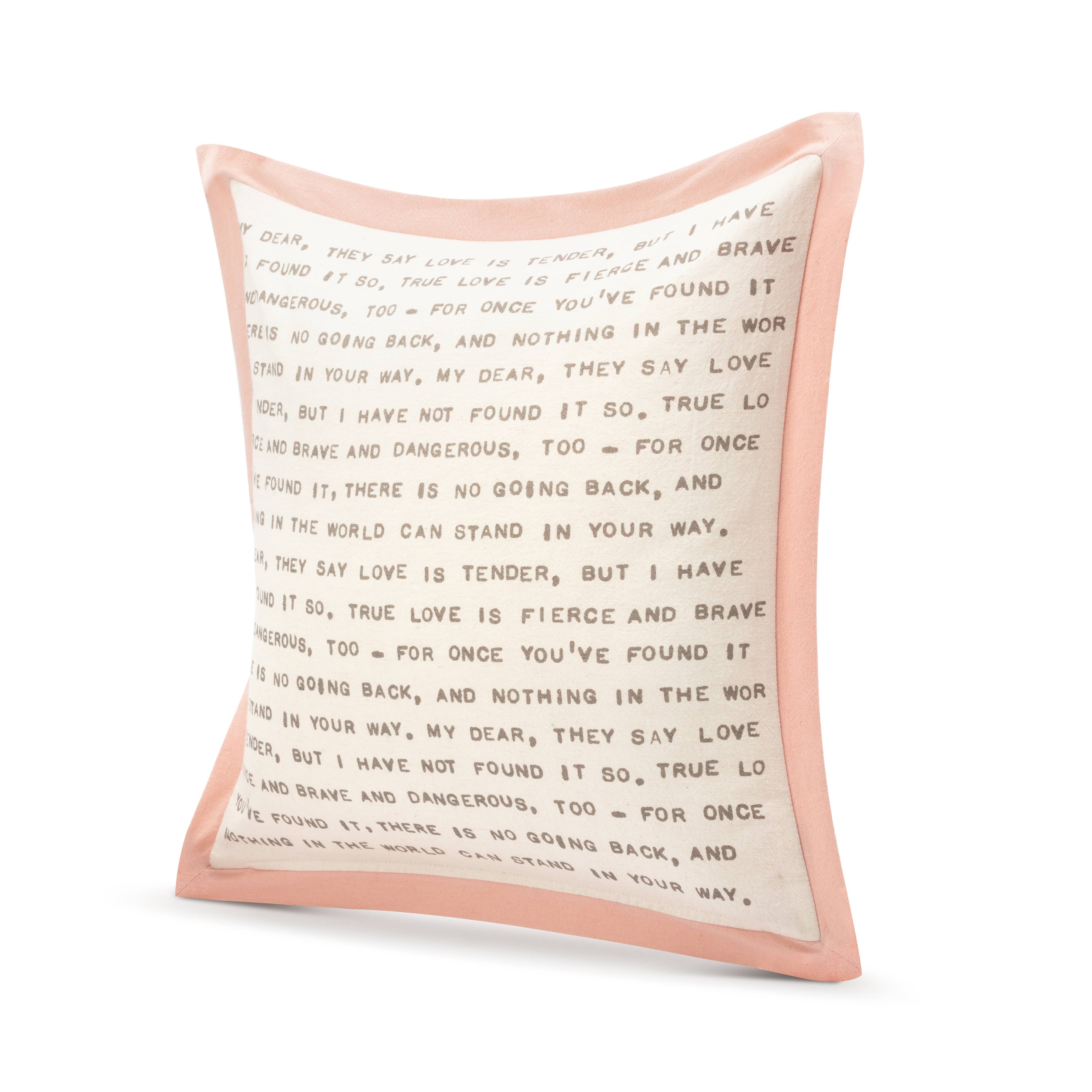 "Dear You" Throw Pillow