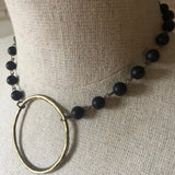 Full Circle Stone Stunner Necklace