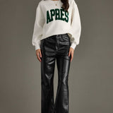White "Apres" Sweatshirt