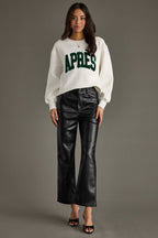 White "Apres" Sweatshirt
