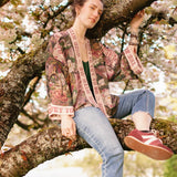 Make A Wish Pixie Duster Cropped Kimono w Wishbone Dandelion