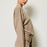 Wrap Knit Cardigan Sweater