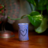 Tiny Tumblers - Heart w/ Double Lines