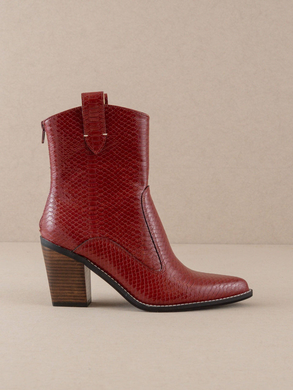 The Tara | Red Western Boots