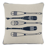 Throw Pillow With Oars