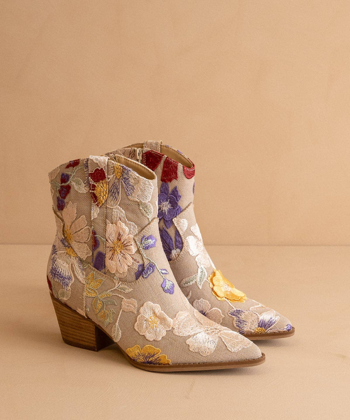 The Wanda | Taupe Western Boot