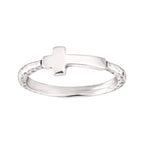 Silpada 'Simplex Cross' Textured Ring