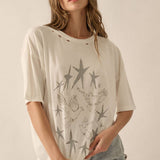 Stars And Doves Graphic Tee