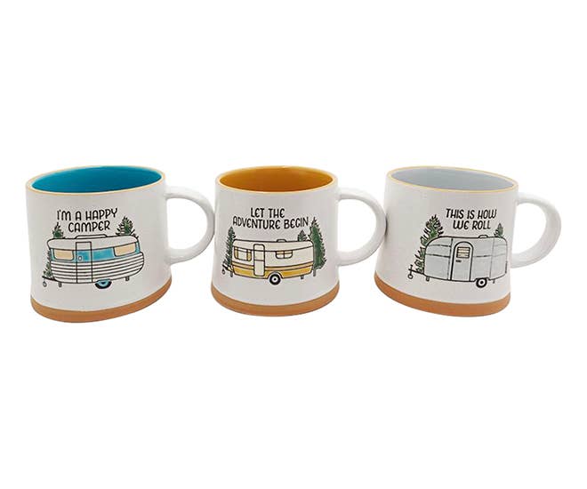 Happy Retro Camper Mug