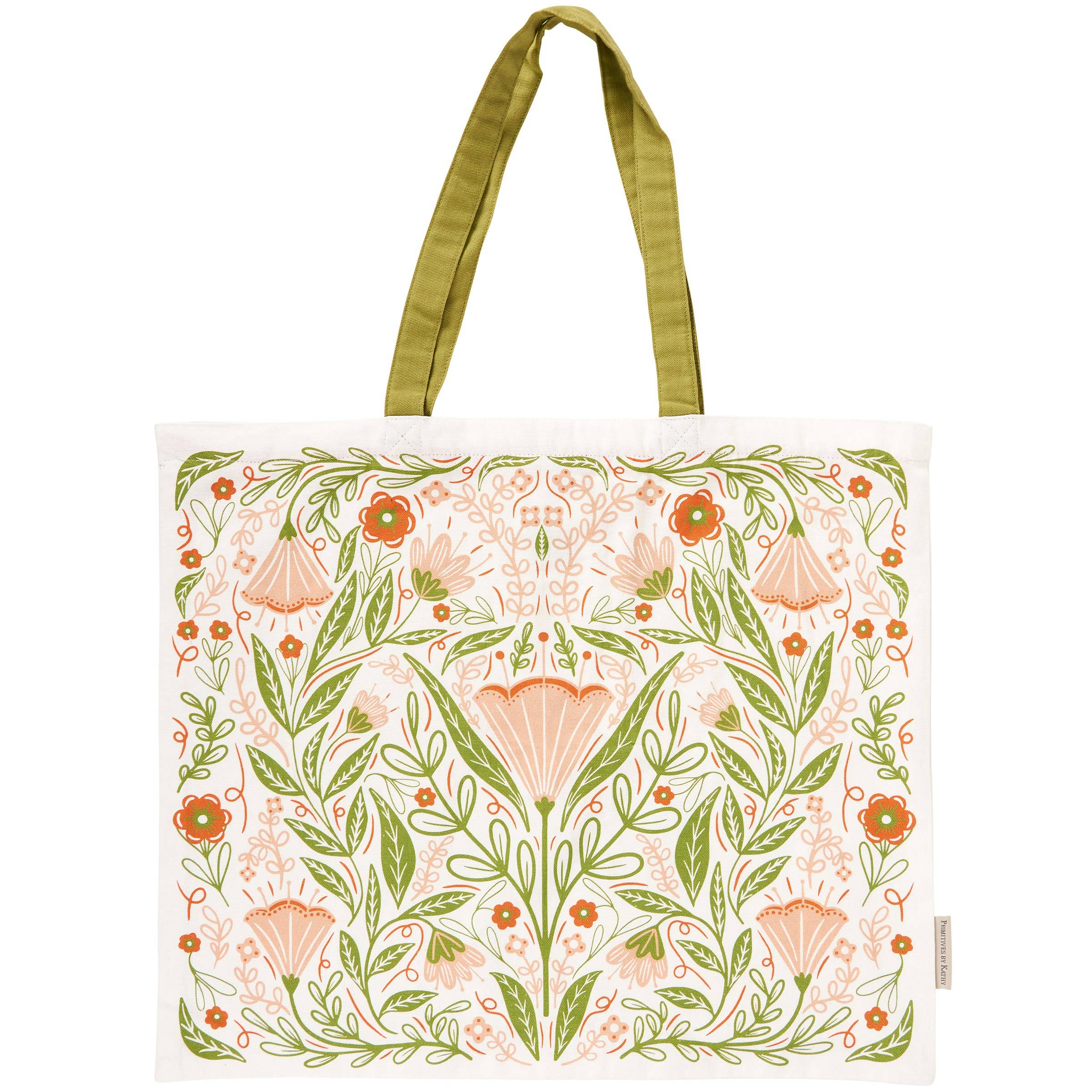 Blossom Folk Art Tote
