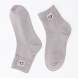 Happy Feet Embroidered Socks 🙃 - Fun Vibes