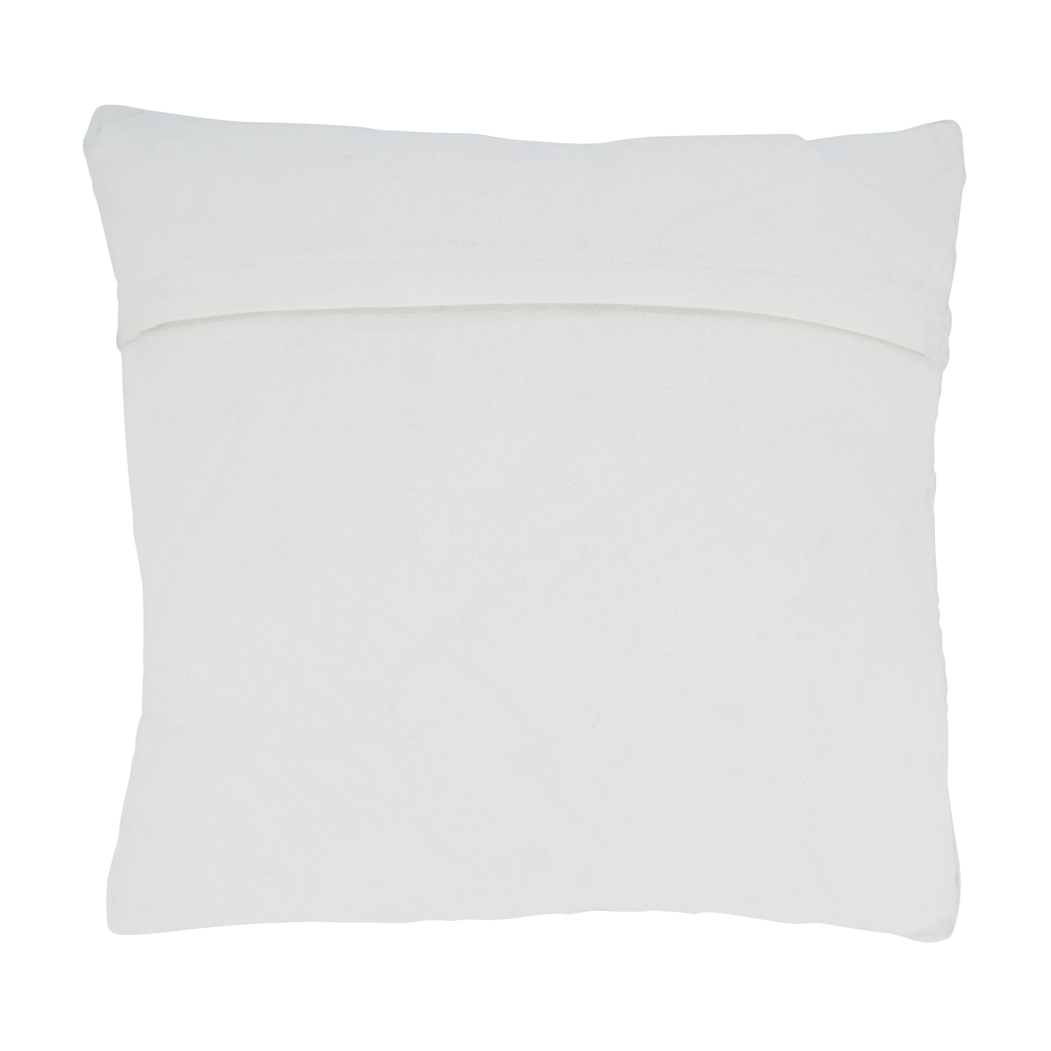 Throw Pillow With Diamond Woven Design
