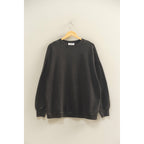Oversized Crew Neck Sweatshirt