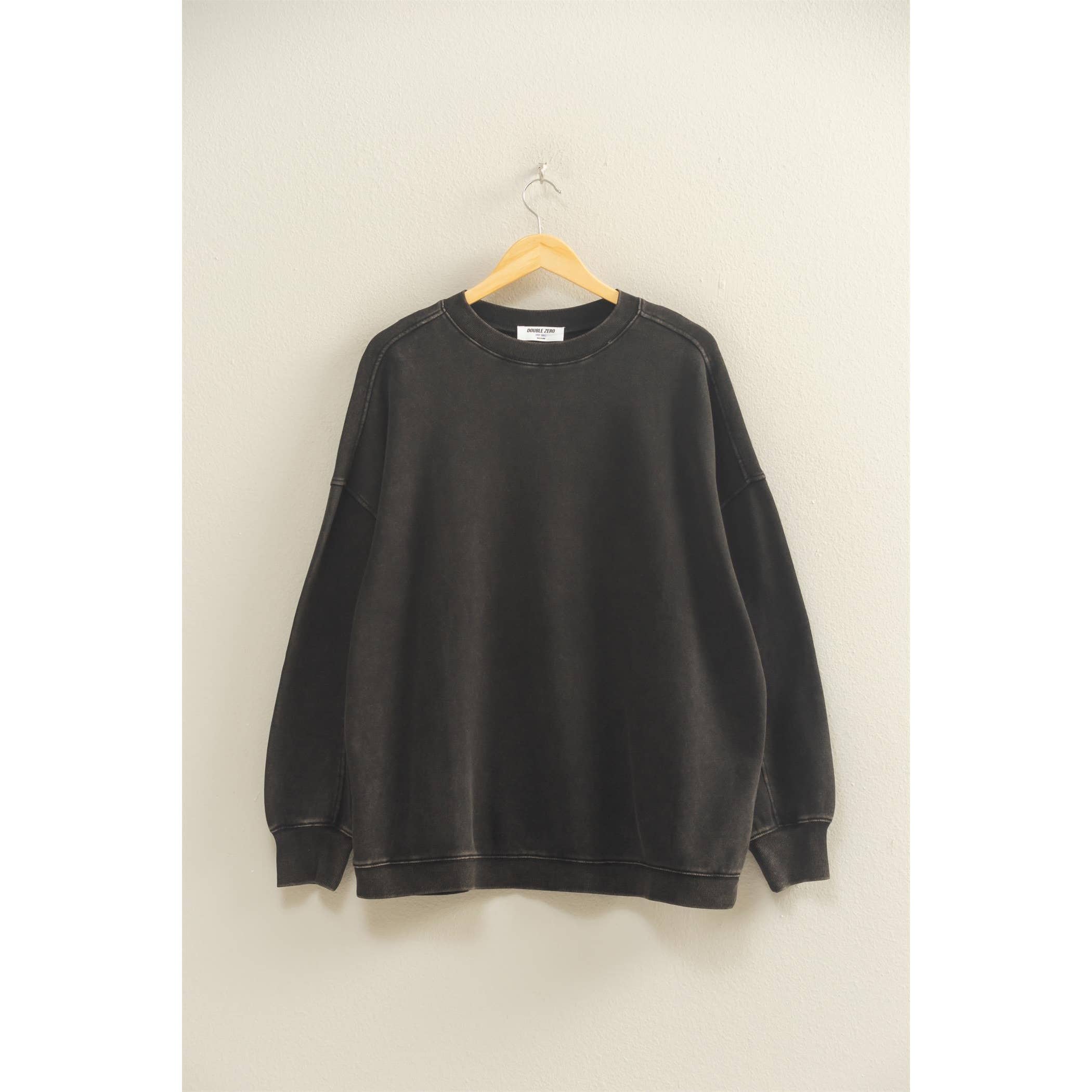 Oversized Crew Neck Sweatshirt