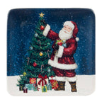 Santa's Secret Christmas Canape Plate