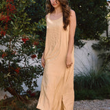 Textured Easy Dress With Slip Dress - RD1103