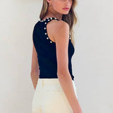 Stud Detailed Tank Top - RTK1102
