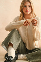 Lightweight Button Front Cardigan