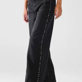 Studded Black Jeans