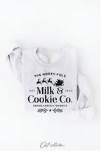 "THE NORTH POLE MILK AND COOKIE CO." Sweatshirt