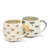 Allover Insect Ball Mug-5"L(16oz)