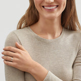 Silpada 'Simplex Cross' Textured Ring