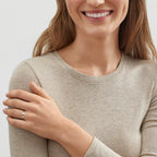 Silpada 'Simplex Cross' Textured Ring