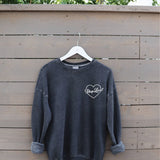 "SHOP LOCAL" Mineral Graphic Sweatshirt