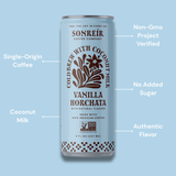 Vanilla Horchata – Coconut Milk Cold Brew Latte - Available Jan 2026