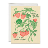 "Another Year of Growth" Card
