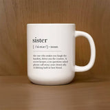 Sister Definition Mug